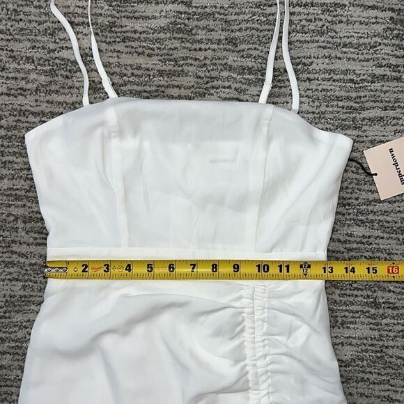NWT Superdown Fabian’s Mini Dress White XS Revolve - Picture 9 of 16